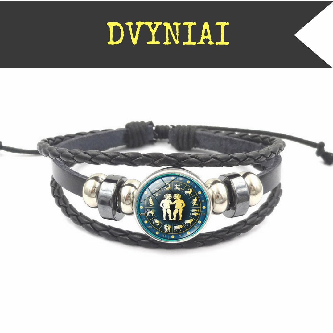 12 Zodiako Ženklų Apyrankė | Vieningumas 12 Zodiako Ženklų Apyrankė